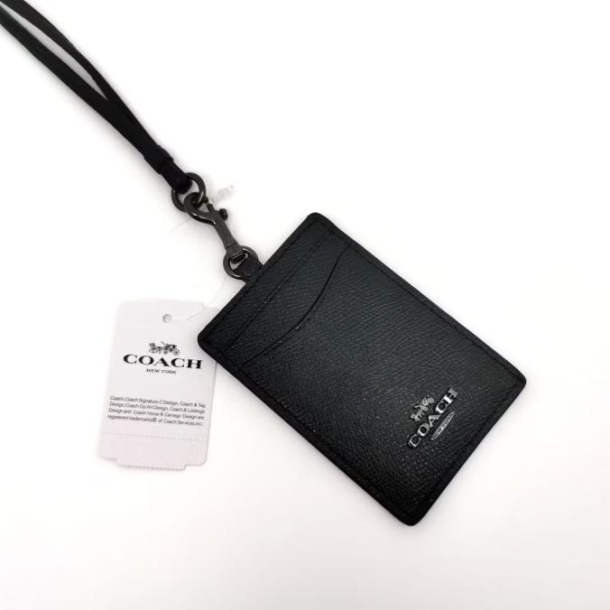 

Lanyard Cach F57312 In Leather All Black