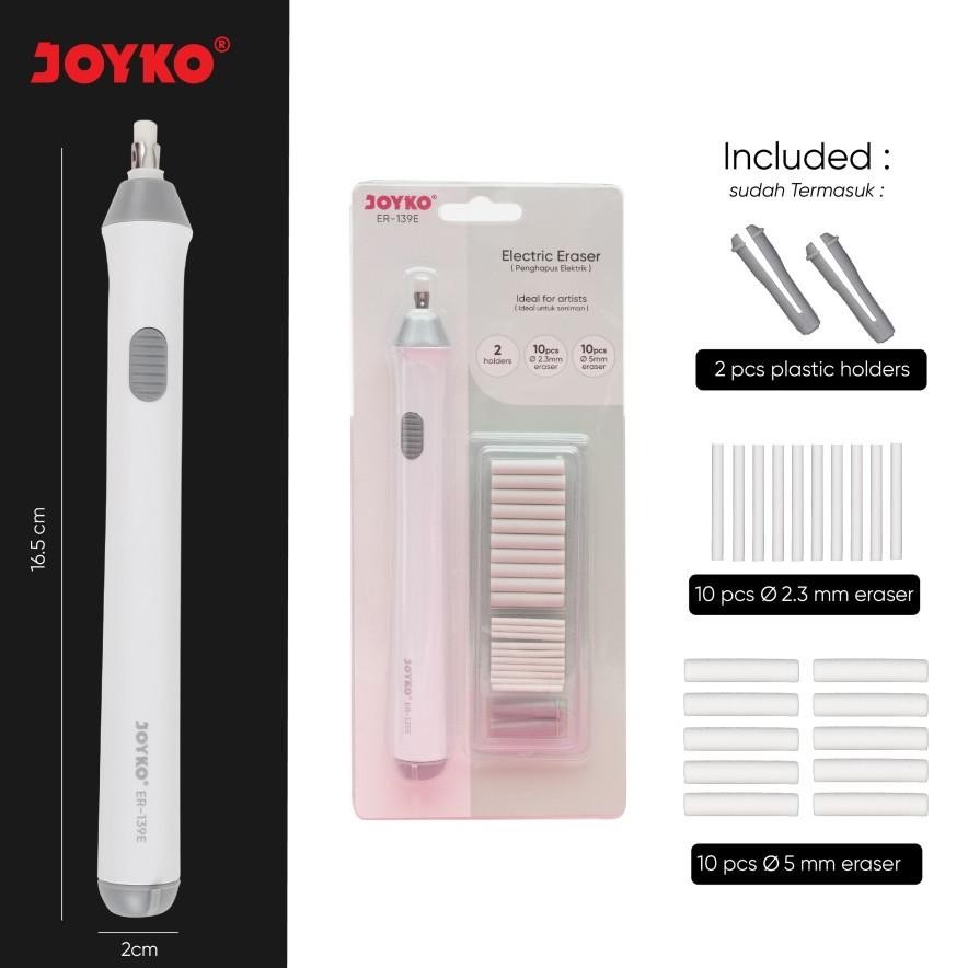 

ad-3 fj-44 Joyko ER-139E Penghapus Elektrik - Electric Eraser Free Refill Viral Hemat