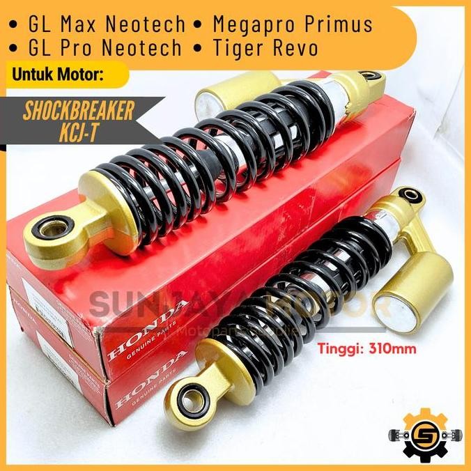 Shockbreaker Tabung Original Honda KCJ Shock Belakang Tiger Revo Megapro Primus GL Pro Neotech Sok T