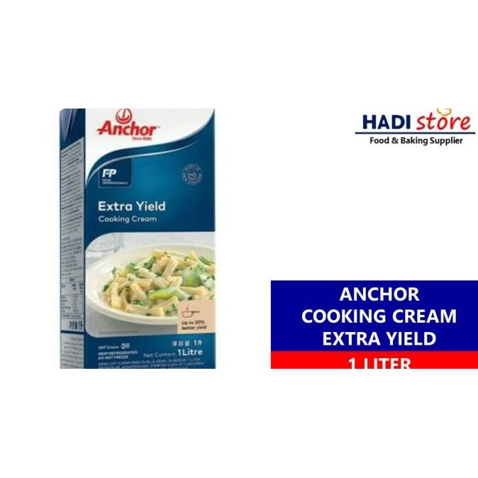 

Sale Anchor Extra Yield Cooking Cream Krim Masak - 1 Liter