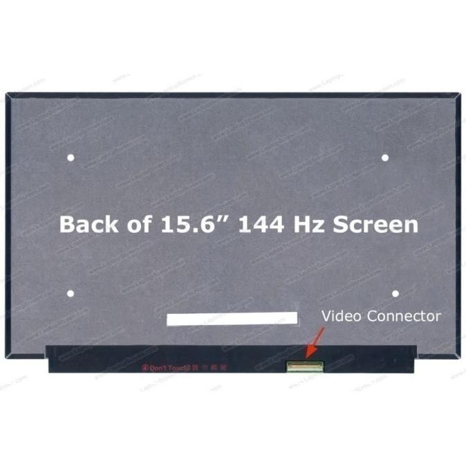 Layar Led Lcd Laptop Hp Pavilion Gaming 15 Ec2047Ax Ryzen 5 144Hz New Stok