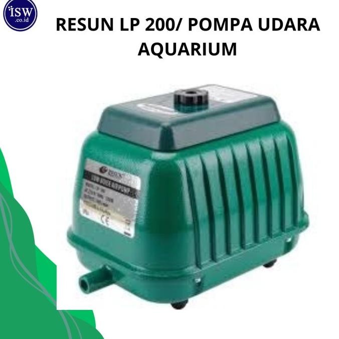 TERMURAH - RESUN LP 200 Pompa Udara Aerator Air Pump Aquarium Kolam