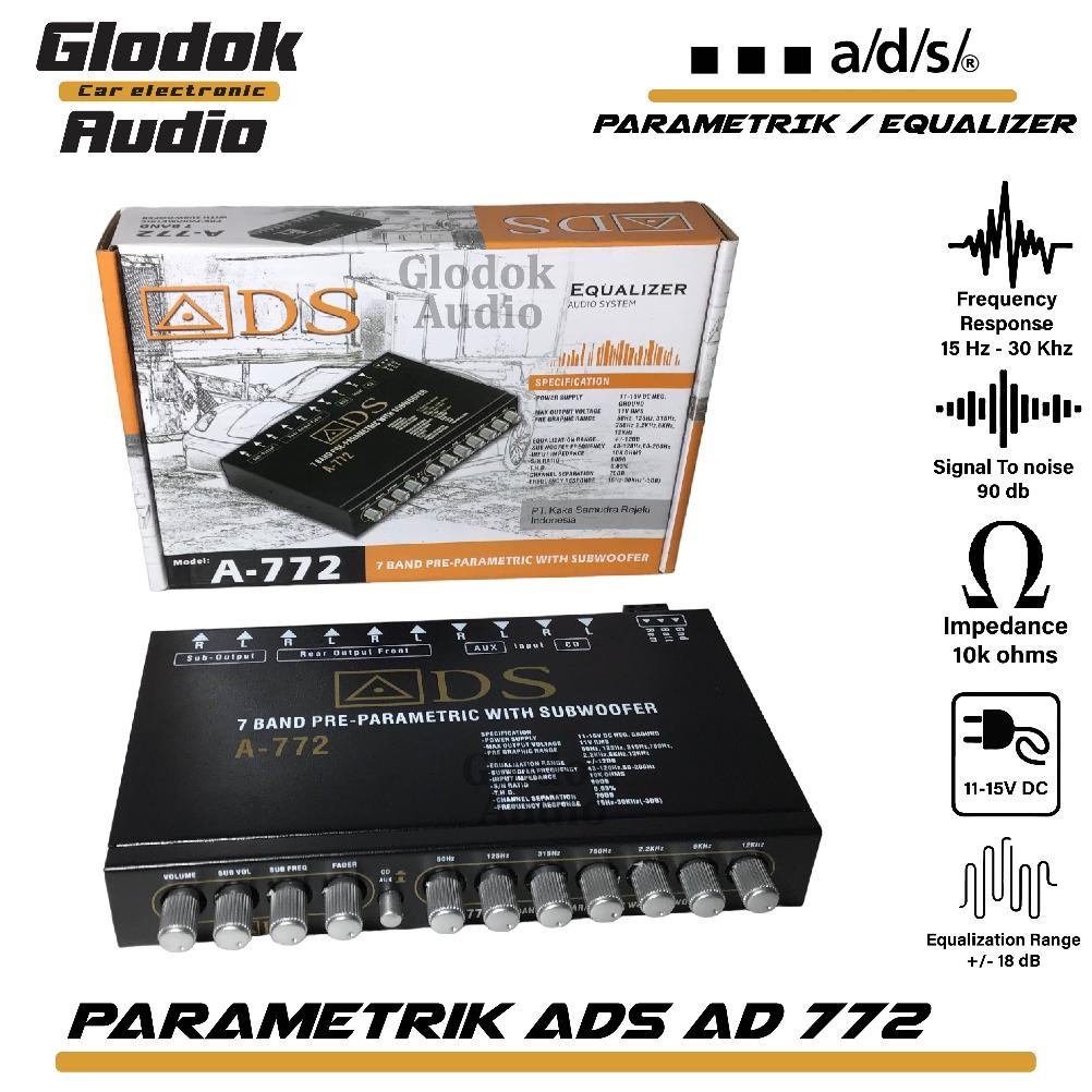 ready  Parametrik ADS A 772 Equalizer mobil