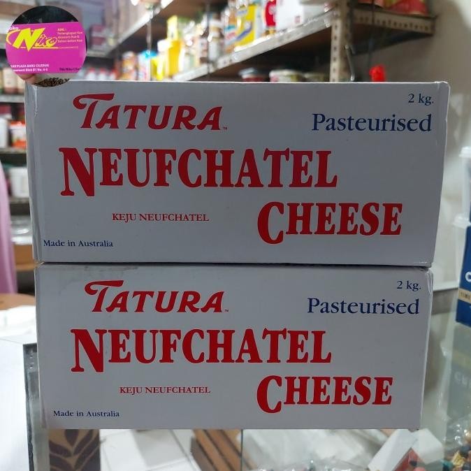 

Sale Cream Cheese Tatura Neufchatel 1 Kg Khusus Grab Dan Gojek