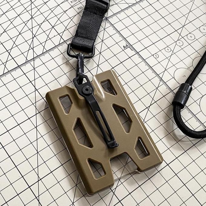 

new !!! Numerus Mirage Tactical ID Card Holder / Lanyard / Badge Name tag murah