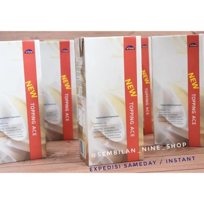 

Sale Vivo Topping Ace 1,1 Kg Non Dairy Whipping Cream