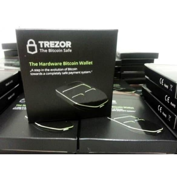 TERMURAH - Trezor - Cryptocurrency Hardware Wallet