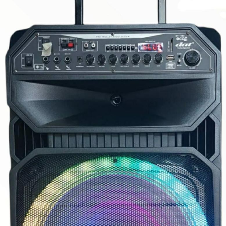 ready  SPEAKER BLUETOOH AKTIF KARAOKE 15 INCH DAT DT 1150+ECO SUPER EXTRA