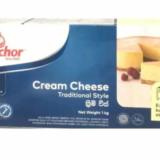 

Sale Cream Cheese Anchor 1 Kg / Keju Krim