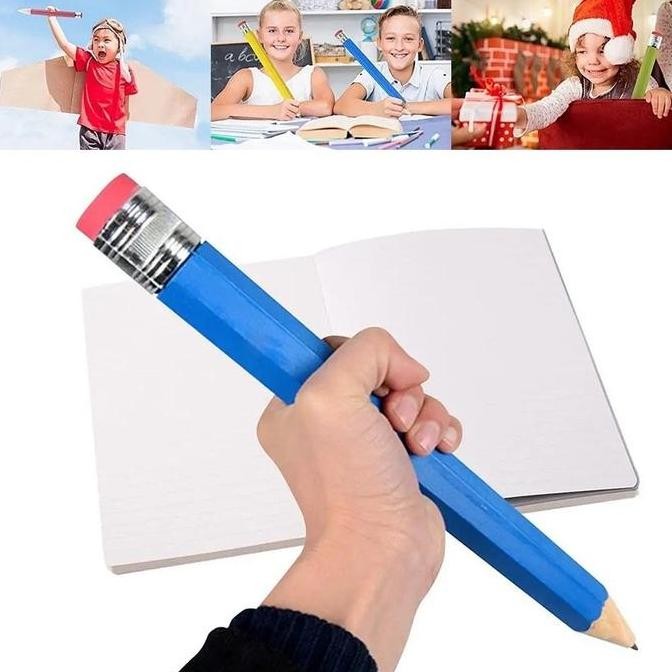 

new Pensil Jumbo Besar 33 CM Mainan Pencil Pensil Jumbo Hiasan Photo Kado murah