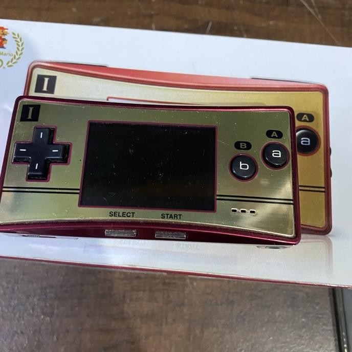 Game boy micro anniversary 20 th rare limited murah