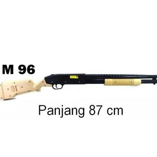 new Mainan Premium Shotgun M96 BESAR m 96 Black dCobra Remington murah