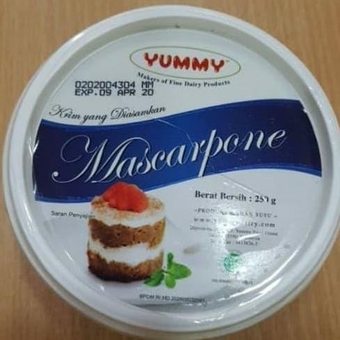 

Sale Yummy Mascarpone 250Gr