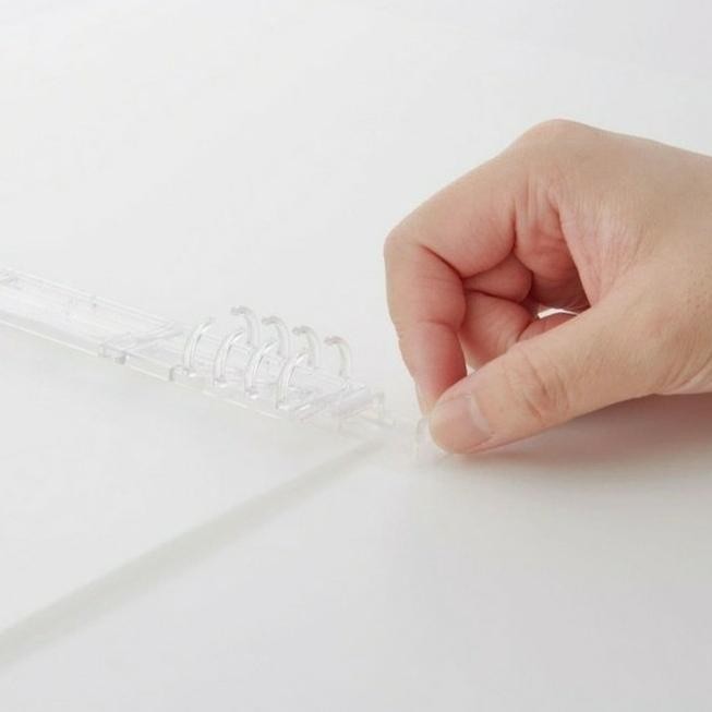 

new !!! MUJI - Pp Binder With One Touch Ring || Binder murah