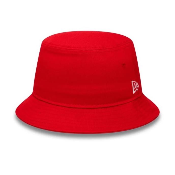 TOPI NEW ERA Essential Tapered Red Bucket Hat ORIGINAL100%