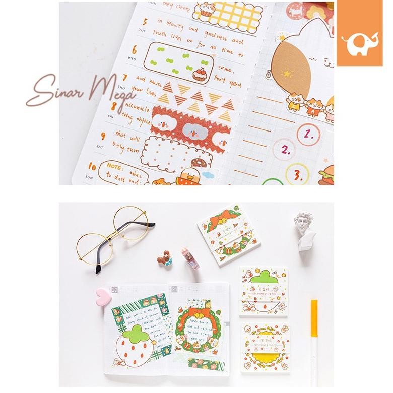 

COD hj-45 Cat and Duck Buddies Fancy Memopad / Memo Tempel Lucu Unik Murah Berkualitas Berkualitas