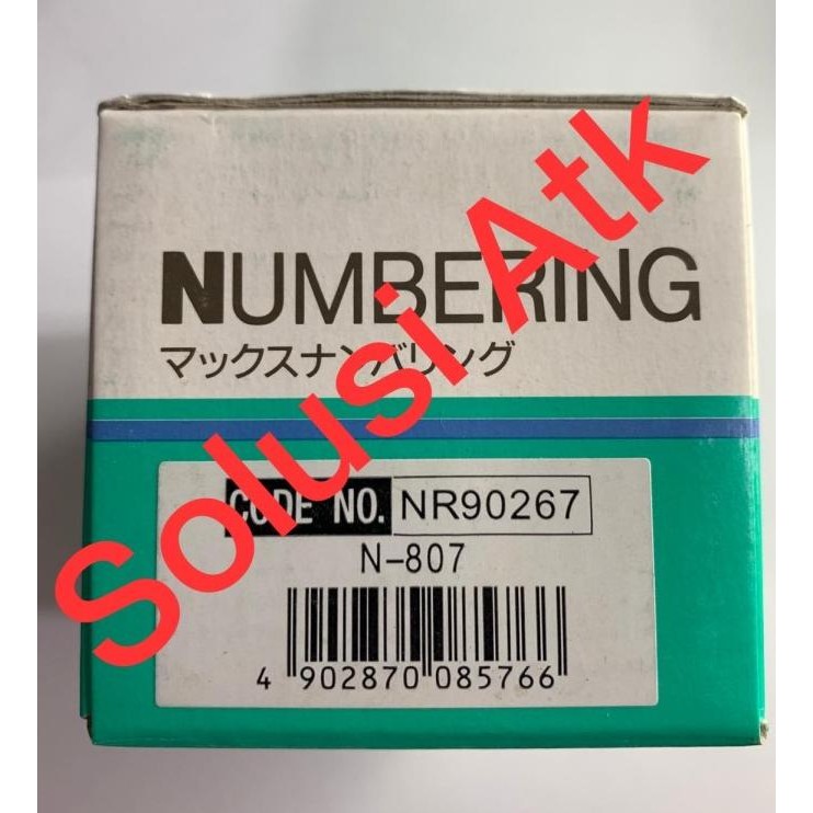 

NEW Max numbering nomerator N-807