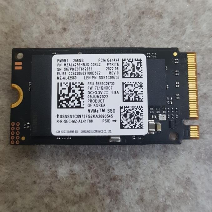 TERLARIS - ssd 256 gb m.2 nvme 2242