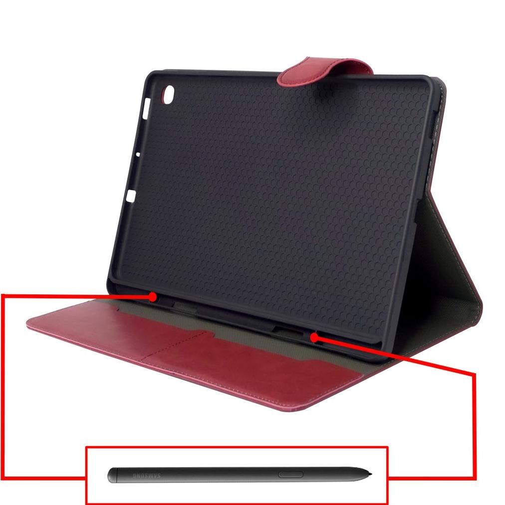 Best Seller Casedove - Case Flip Tab S6 Lite Fs Bluemoon Stylus Slot Promo