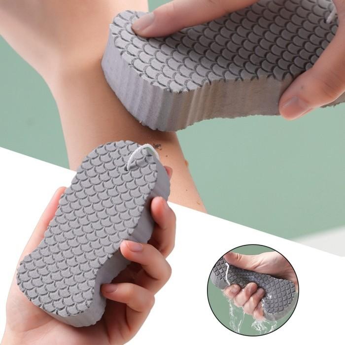 Spon Mandi Perontok Daki Spon Daki Perontok Daki Spons Penghilang Daki Seluruh Badan Gosokan Badan