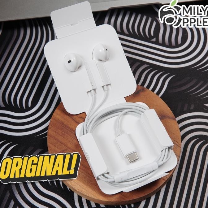 Headset Iphone 15 / 15 Pro / 15 Pro Max USB C Authentic