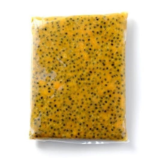 

Diskon! JAMIN MURAH 1kg Buah Markisa Frozen Premium Passion Fruit Beku