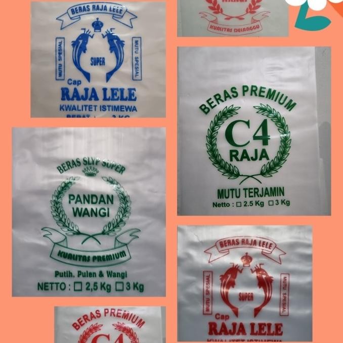 

Produk Unggulan] Plastik Beras C4 2,5 kg sd 3 kg