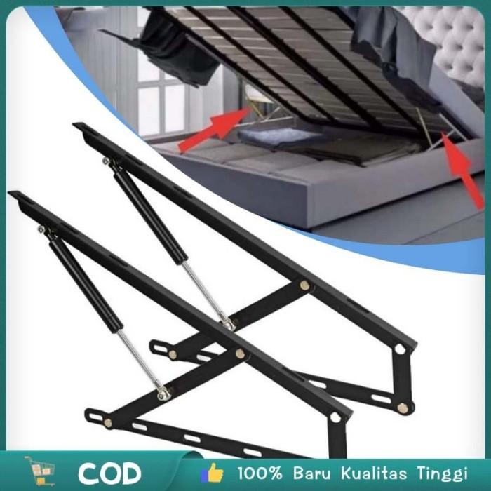1.5M Engsel Hidrolik Tempat Tidur Engsel Hidrolik Ranjang Engsel Dipan Lipat Engsel Kasur Lipat Dind