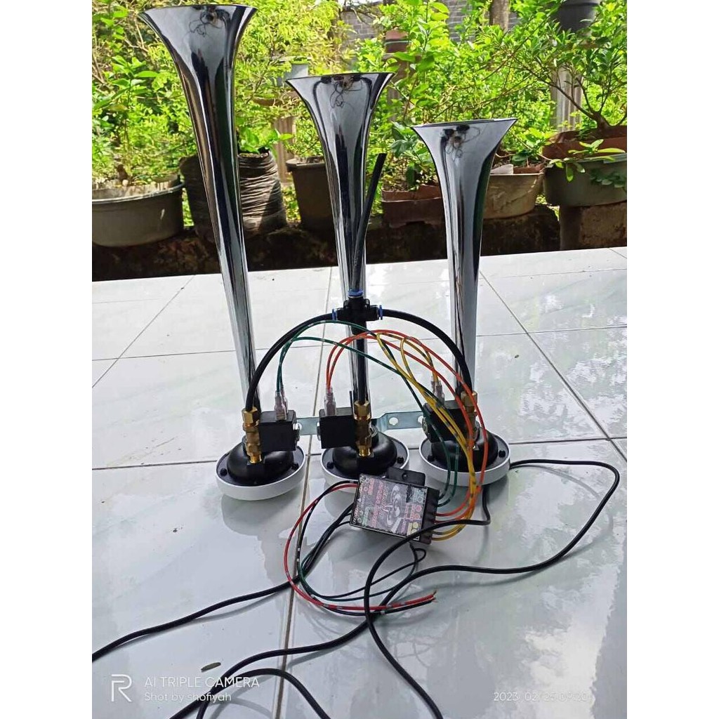 klakson telolet 3 corong 17 nada lagu basuri 12v&24v