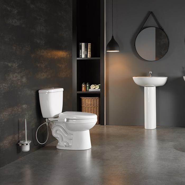 Azko Fosa Bidet Toilet Sprayer - Putih Alat Semprotan Toilet Peralatan Kamar Mandi