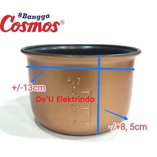 panci/ inner pan/pot cosmos rice cooker mini crj 1031 ori