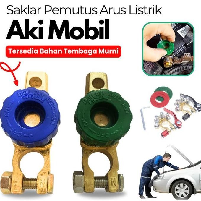 Sale Saklar Soket Switch On Off Aki Mobil Pemutus Arus Listrik Universal Car
