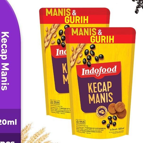 

Ecap Indofood Mani 520 Ml 2 Pc