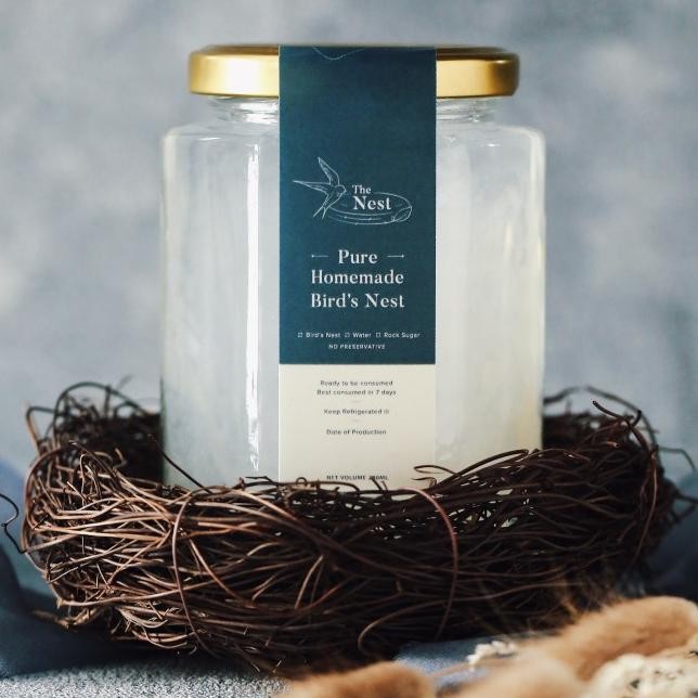 

D Net Arang Burung Walet Faly Jar 280Ml Each The Net