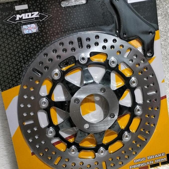 Terlaris Piringan Cakram Depan 300Mm Model Tzm Bulat Hitam Supra125/Karisma/Cs1/Supra Fit New/Revo L