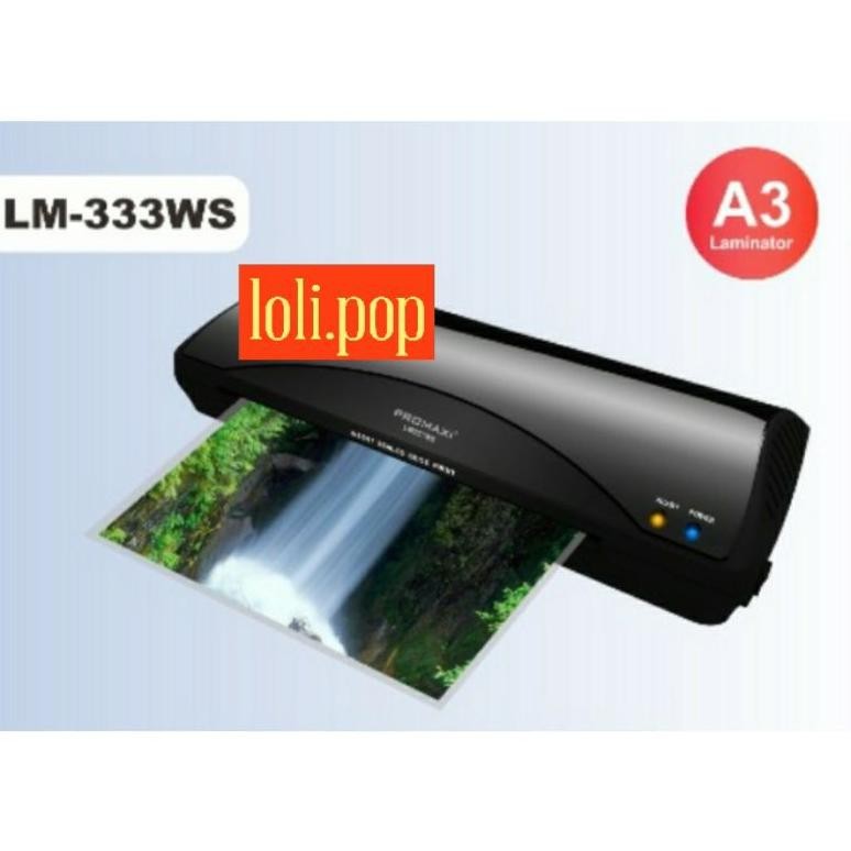 Fgk-45 Mesin Laminating Promaxi Lm 330Ws Size A4 F4 & A3 Garansi Resmi - Laminator Lm-333Ws #Best Se