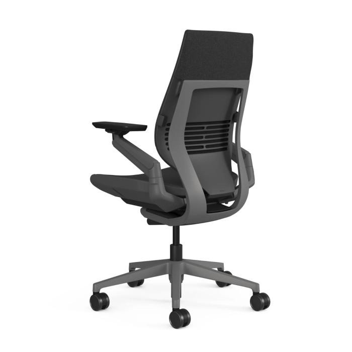 Steelcase Gesture Chair Wrapped Back Headrest Black - Working Chair - Ergonomic Office Chair Origina