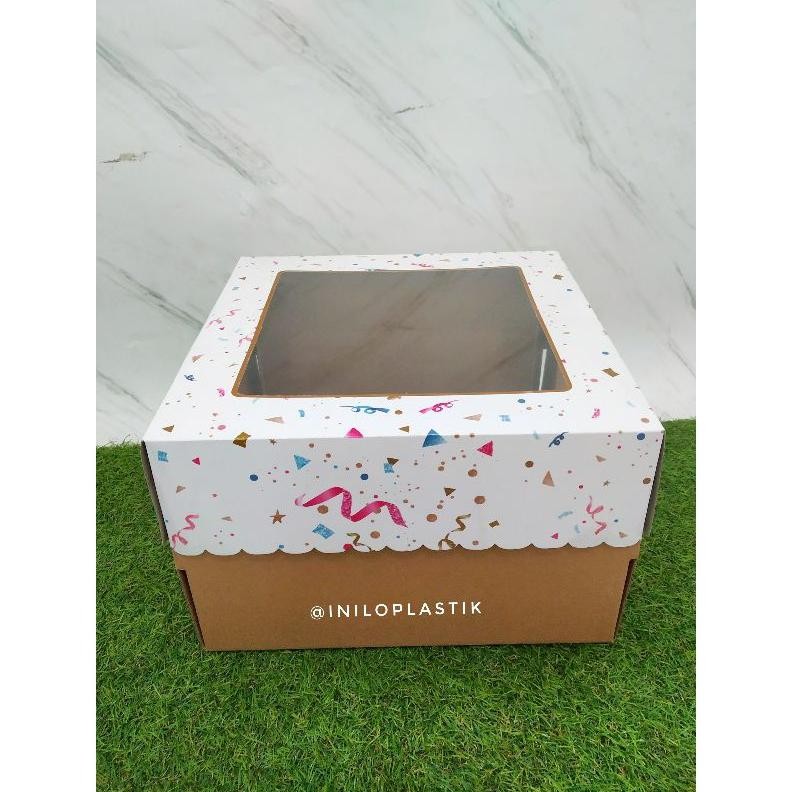 

Murah Meriah Wd-54 @5Pcs Dus Tart Party 28X28X20 / Box Kue 28 Cm / Dus Tart Sale