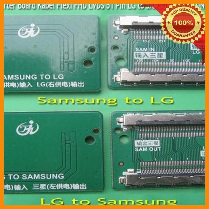 [MCS] BOARD CONVERTER FLEXIBLE FHD LVDS 51 PIN LG TO SAMSUNG, SAMSUNG TO LG