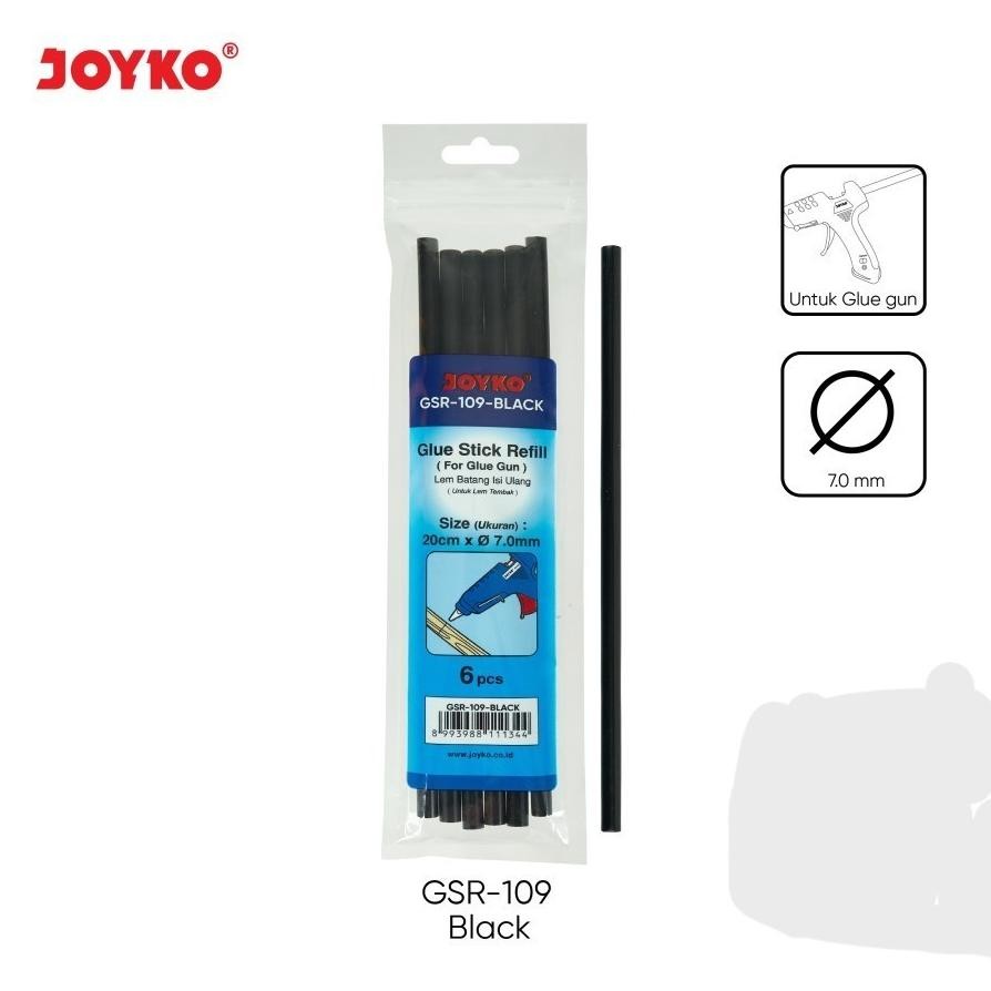 

Edf-62 Glue Stick Refill Colour - Lem Bakar - Isi Lem Tembak Joyko Gsr-109 Color Set 6 Pcs Viral