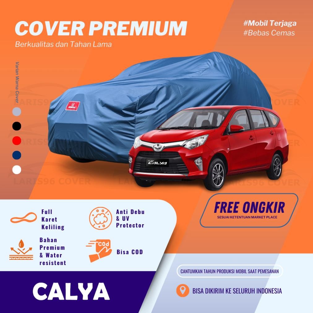 Premium Cover Mobil / Sarung Mobil Calya Mantel Selimut Mobil Calya Waterproof Anti Air Outdoor