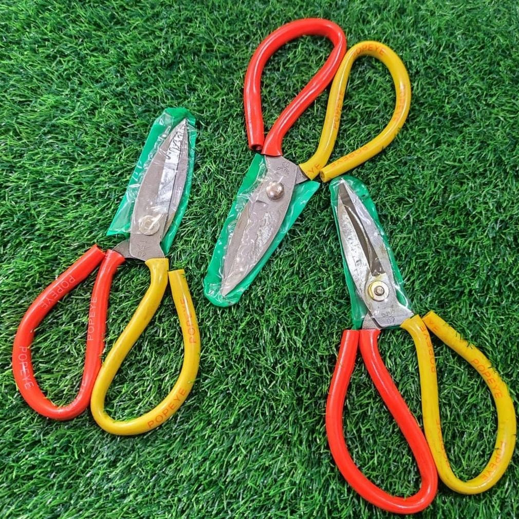 

Uk-12 Gunting Kulit Kodok - Gunting Kain Serbaguna Ukuran Jumbo 7.5 Inch Murah