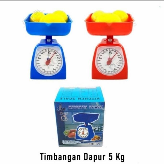 

Terlaris Timbangan Kue Makanan 5Kg Mekanik Dapur Baking Gula Beras Tepung Murah