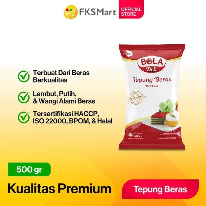 

Terlaris Bola Deli Tepung Beras 500 Gr