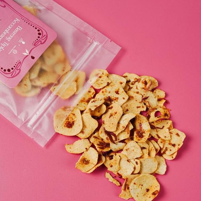 

SAMBAL BU DJUI x IMEL VILENTCIA Basreng Tipis Kering Kecombrang Arang AF2