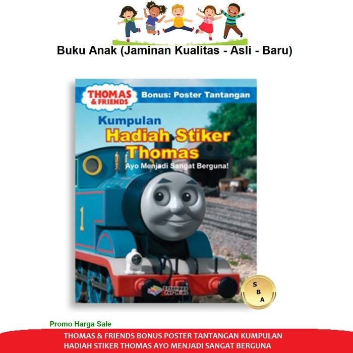 Thomas And Friends Kumpulan Hadiah Stiker Thomas Egmont Erlangga