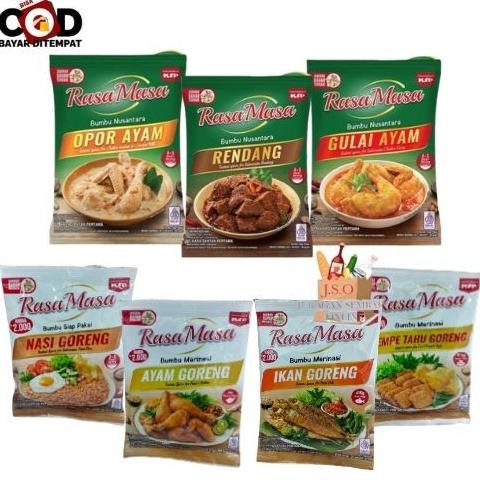 

Rasa Masa Bumbu Nusantara 40gr Sayur Lodeh Gulai Ayam Opor Ayam Rendang Rasamasa Bumbu Masak Instan Siap Saji Halal