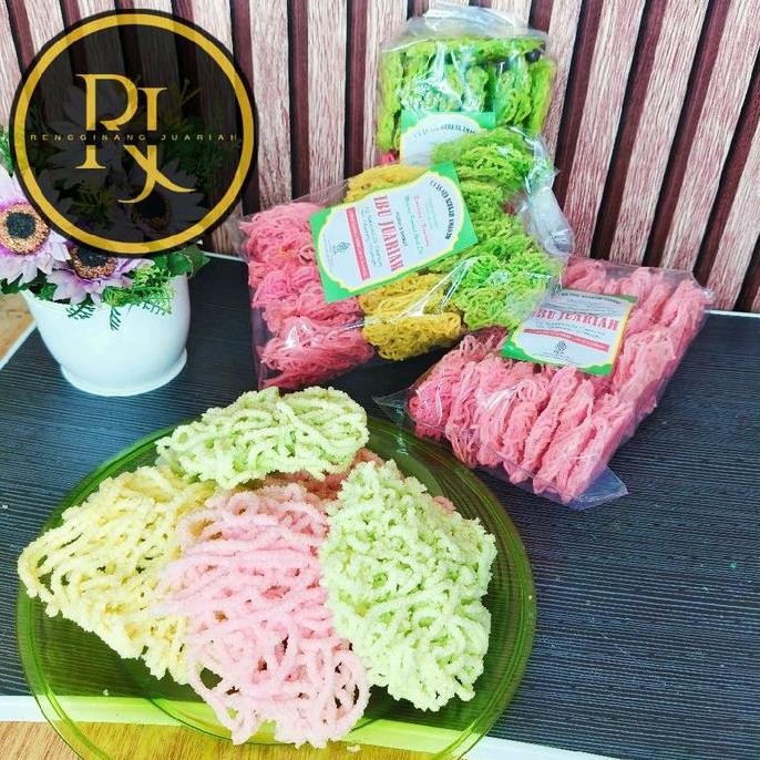 

Terlaris Rangining Mayang/Tepung Beras Asli/Isi 30Pcs/Gurih Dan Nikmat/Bisa Cod