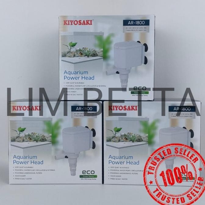 siap kirim pompa aquarium kiyosaki ar-1800 / power head kiyosaki ar 1800