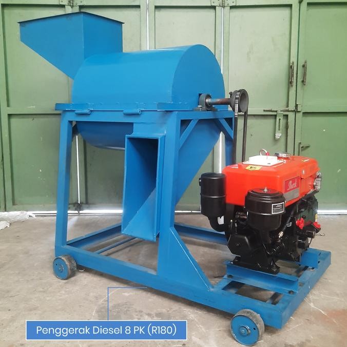 Mesin Pencacah Rumput Kompos Model Diesel New Stok